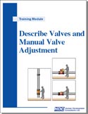Describe Valves and Manual Valve Adjustment